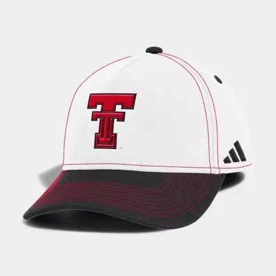 Texas Tech Red Raiders NCAA Texas Tech Raiders 2026 Sideline A-Frame Adjustable Hat by adidas