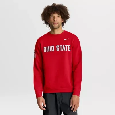 NCAA Ohio State Buckeyes 2026 Sideline Club Sweatshirt by Nike