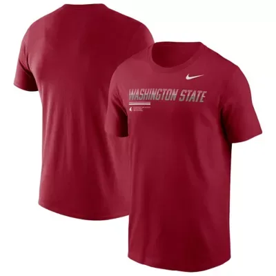 NCAA Washington State Cougars 2026 Sideline Wordmark Legend Dri-FIT T-Shirt by Nike