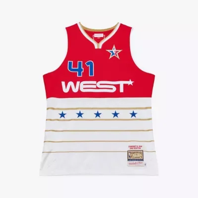 Western Conference NBA Dirk Nowitzki 2006 NBA All-Star Game Authentic Jersey by Mitchell & Ness