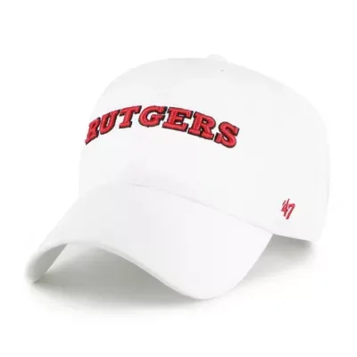 Rutgers Scarlet Knights NCAA Rutgers Knights Clean Up Adjustable Hat by 47