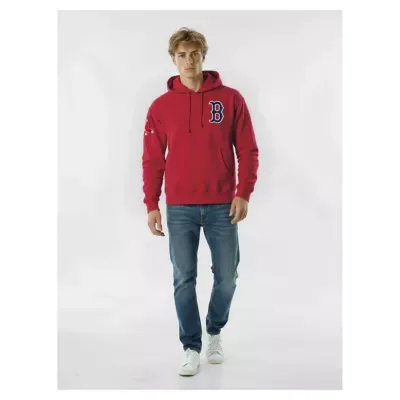 Boston Red Sox MLB Reverse Weave Chenille Hoodie by Champion