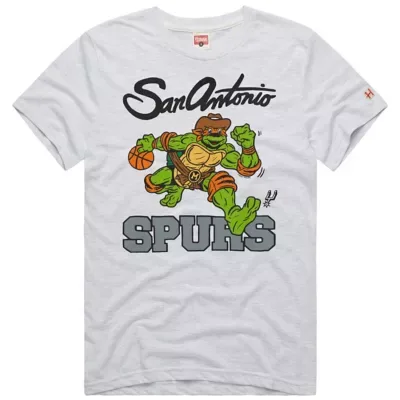 NBA San Antonio Spurs x Teenage Mutant Ninja Turtles Michelangelo Tri-Blend T-Shirt