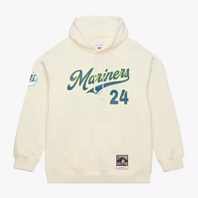 MLB Ken Griffey Jr. Seattle Mariners Throwback Name & Number Hoodie by Mitchell & Ness