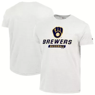 MLB Milwaukee Brewers Ultimate Tri-Blend T-Shirt by Champion