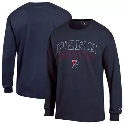 NCAA Pennsylvania Quakers Team Long-Sleeve T-Shirt by Champion