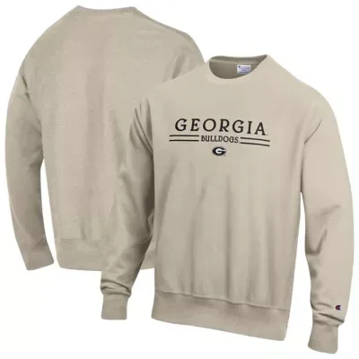 NCAA Georgia Bulldogs Reverse Weave Crewneck Sweatshirt by Champion