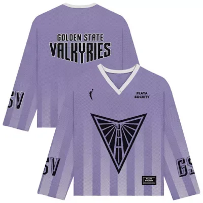 WNBA Golden State Valkyries Hockey Fashion Jersey by Playa Society