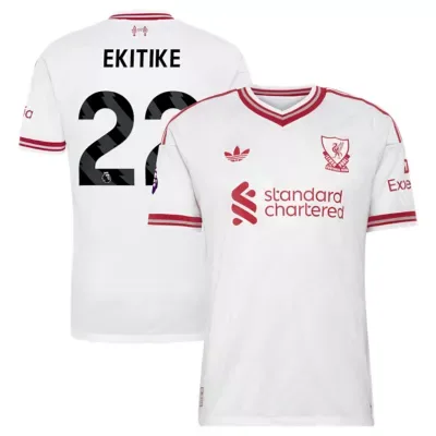 International Clubs Hugo Ekitike Liverpool 2026/27 Away On-Field Authentic Jersey by adidas