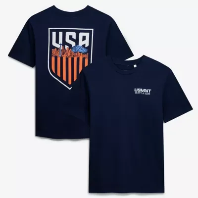 Soccer National Teams Host City U.S. Soccer x Seattle Crest 2026 T-Shirt by Uscape Apparel