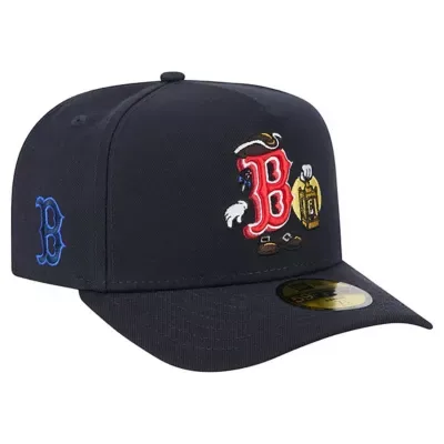 Boston Red Sox MLB Boston Sox Cartoon A-Frame 59FIFTY Fitted Hat by New Era