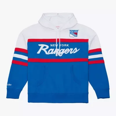 NHL New York Rangers Head Coach Hoodie by Mitchell & Ness