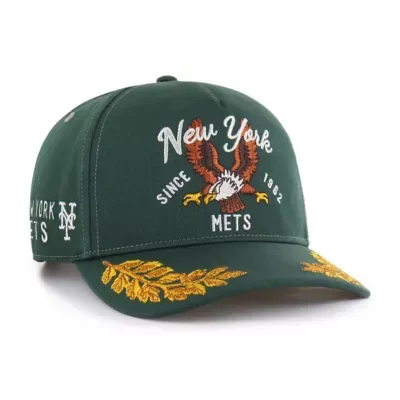 MLB Dark New York Mets Keepsake Collection Adjustable Hitch Hat by 47