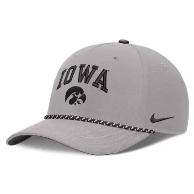 NCAA Iowa Hawkeyes Primetime Rise Rope Adjustable Hat by Nike