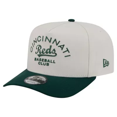 MLB Cincinnati Reds Chrome A-Frame 9FIFTY Snapback Hat by New Era