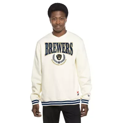 MLB Milwaukee Brewers Throwback Sweatshirt by New Era