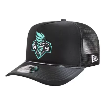 WNBA New York Liberty Worn Foam Front 9FIFTY A-Frame Trucker Rope Snapback Hat by New Era