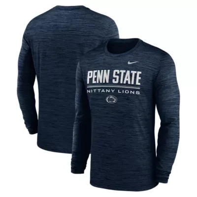 NCAA Penn State Nittany Lions Sideline Velocity Dri-FIT Long Sleeve T-Shirt by Nike