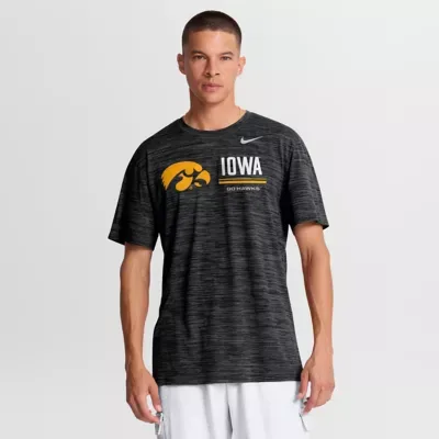 NCAA Iowa Hawkeyes Sideline Velocity Dri-FIT T-Shirt by Nike