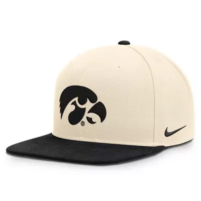 NCAA Iowa Hawkeyes Campus Prep Snapback Hat by Nike