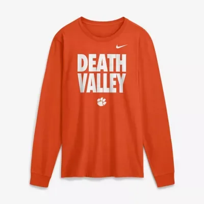 NCAA Clemson Tigers 2026 Sideline Slogan Dri-FIT Long Sleeve T-Shirt by Nike