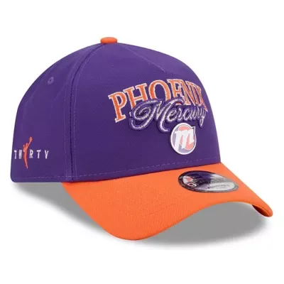 WNBA Phoenix Mercury WNBA Tip-Off 2026 Metal Badge A-Frame 9FORTY Adjustable Hat by New Era