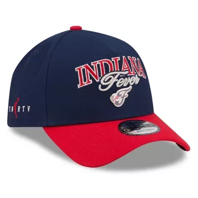 WNBA Indiana Fever WNBA Tip-Off 2026 Metal Badge A-Frame 9FORTY Adjustable Hat by New Era