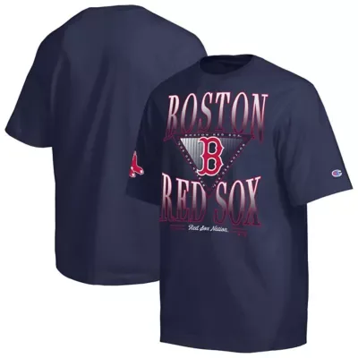 Boston Red Sox MLB Traditions Two Locations T-Shirt by Champion
