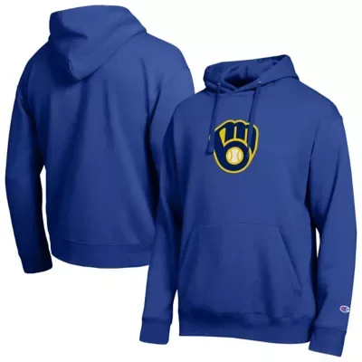 MLB Milwaukee Brewers All Star Embroidered Logo Hoodie by Champion