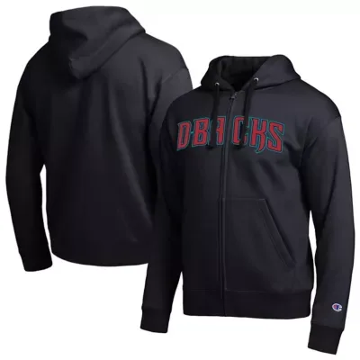 MLB Arizona Diamondbacks All-Star Wordmark Full-Zip Hoodie by Champion