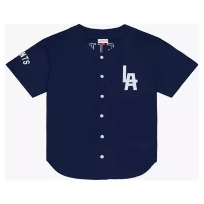 Negro League Mookie Betts Los Angeles Giants Batting Practice Jersey by Mitchell & Ness