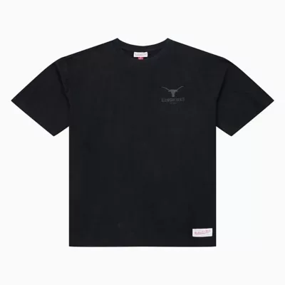 NCAA Texas Longhorns Monochrome Icon T-Shirt by Mitchell & Ness