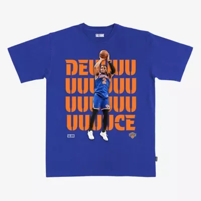 NBA SLAM Miles McBride New York Knicks T-Shirt by Slam