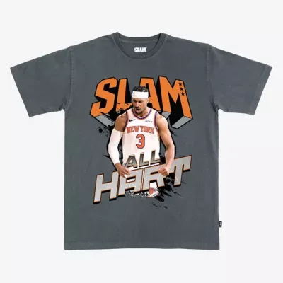 NBA SLAM Josh Hart New York Knicks T-Shirt by Slam