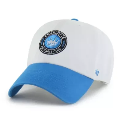MLS Charlotte FC Two-Tone Clean Up Adjustable Hat by 47