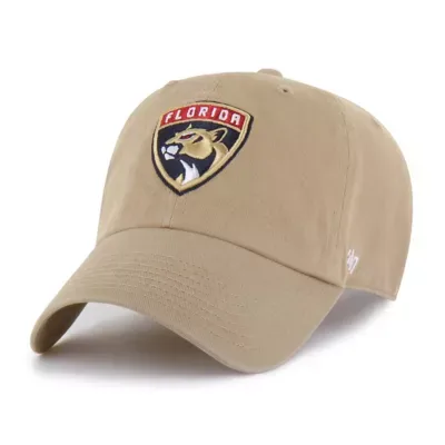 47 NHL Florida Panthers Logo Clean Up Adjustable Hat by 47