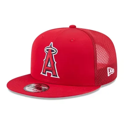 New Era MLB Los Angeles Angels 2026 Batting Practice 9FIFTY Snapback Hat
