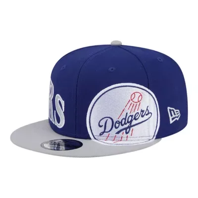 New Era MLB Los Angeles Dodgers Stretched Two-Tone 9FIFTY Adjustable Hat by New Era