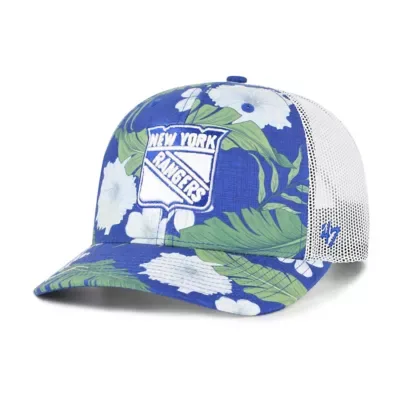 47 NHL New York Rangers Beach Side Adjustable Trucker Hat by 47