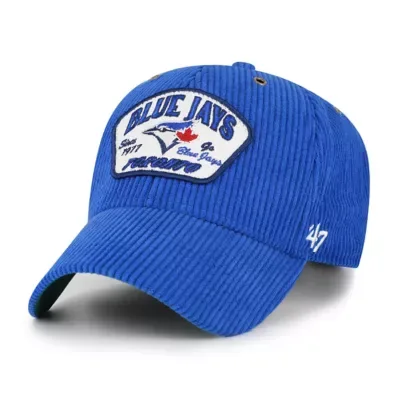 47 MLB Toronto Blue Jays Accordia Corduroy MVP Adjustable Hat by 47