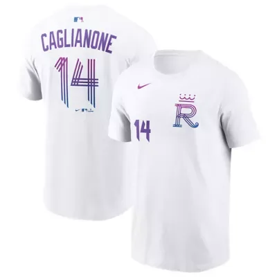 MLB Jac Caglianone Kansas City Royals 2026 City Connect Name & Number T-Shirt by Nike