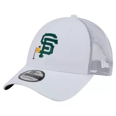 MLB San Francisco Giants Flag 9FORTY Trucker Adjustable Hat by New Era