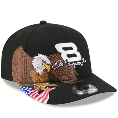 Nascar Dale Earnhardt Jr. Patriotic Eagle & Flag A-Frame 9FIFTY Snapback Hat by New Era