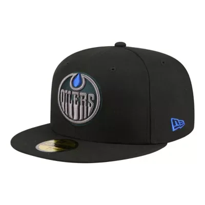 NHL Edmonton Oilers Color Pop 59FIFTY Fitted Hat by New Era
