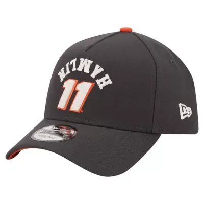 Nascar Denny Hamlin Upside-Down Chain Stitch A-Frame 9FORTY Adjustable Hat by New Era