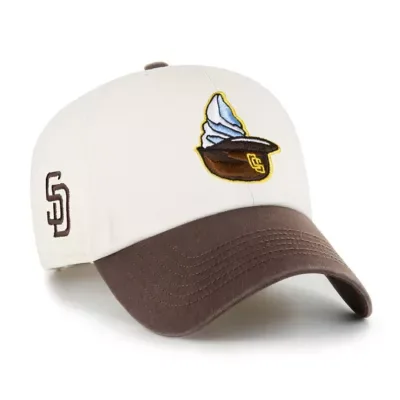 MLB San Diego Padres Single Swirl Ice Helmet 2.0 Clean Up Adjustable Hat by 47