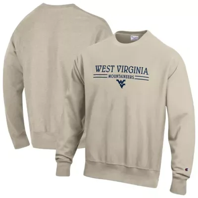 NCAA West Virginia Mountaineers Reverse Weave Crewneck Sweatshirt by Champion