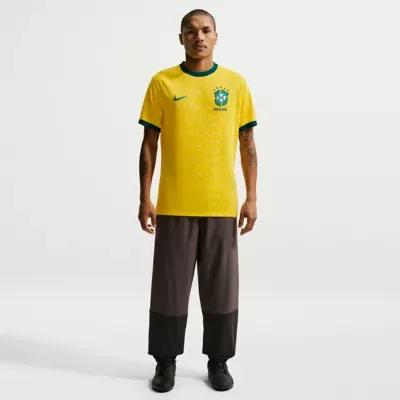 Soccer Brazil National Team Home Sublimated Dri-FIT Soccer Top by Nike