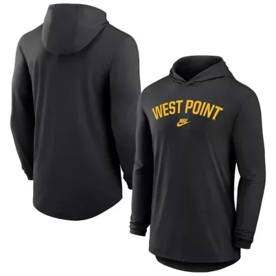 Army Black Knights NCAA 2026 West Point Classic Collection Dri-FIT Hooded Long Sleeve T-Shirt by Nike