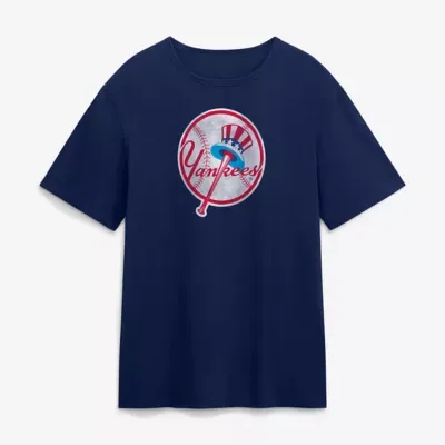 MLB New York Yankees Vintage Logo Legacy T-Shirt by Fanatics